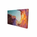 Fondo 12 x 18 in. Antelope Canyon-Print on Canvas FO2784847